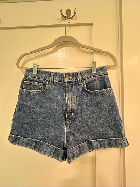 American Apparel Pants - Vintage American Apparel High Waisted Denim Shorts Size 29